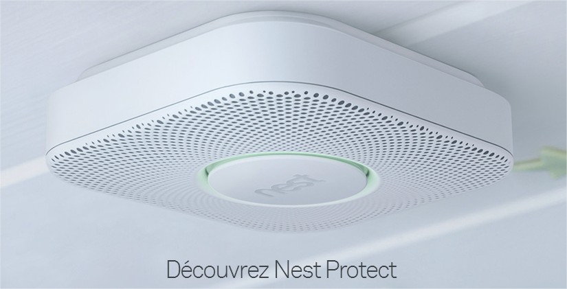 Détecteur de fumée Design connecté Nest Protect